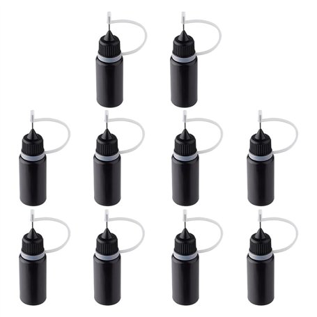 ivamulie Lot de 10 flacons applicateurs avec pointe de précision