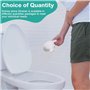 Wisboey Lot de 12 tamis en pierre, tamis à pierre rénale, entonnoir de récupération avec filtre en maille pour analyse d'urine
