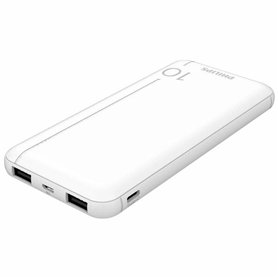 Powerbank Philips DLP1810NW/62 Blanc 10000 mAh