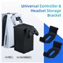 Mcbazel - Manette de jeu et support d'écouteurs pour PS5/Xbox Series X seulement sans vis/ sans bande adhésive - 2 pièces