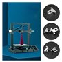 eMagTech Lot de 4 supports de fixation SK16 pour arbre linéaire 16 mm CNC avec mouvement linéaire à billes pour imprimante 3D mu