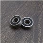 eMagTech 20pcs Double Joint en Caoutchouc Roulements à Billes à Gorge Profonde 698-2RS 8x19x6mm en Acier au Carbone pour Moteur 