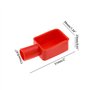 eMagTech 2 Paires Couvercles de Bornes de Batterie Protecteur Flexible Isolant Capuchons de Bornes Positifs et Négatifs Couvercl