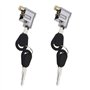 eMagTech 2pcs Serrure de Cylindre de Batterie Interrupteur d'allumage Verrouillage de Sécurité Antivol pour Moto Vélo Èlectrique