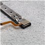 eMagTech Paire de Pièces de Rechange pour Glissière Rail de Console Rail de Glissière Droite et Gauche avec Fixation de Câble Fl