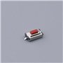 100pcs Micro Interrupteur Tactile Bouton Poussoir Interrupteur Tact pour Voiture Bateau Lumière Tapis Roulant TV Instrument Équi