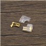 eMagTech Lot de 50pcs Cosses à Sertir 6,3mm Coudées à 90° avec 50pcs Manchons Isolants pour Équipement Interrupteur Quad Vélo Sc