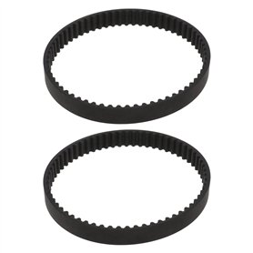 ECSiNG Courroie dentée pour scarificateur HTD320-5M-12 Pas de 5 mm Largeur 12 mm 64 dents Circonférence 320 mm Caoutchouc Boucle
