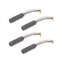ECSiNG 2 paires de balais de charbon pour moteur électrique - 20 x 6 x 5 mm - Pour scie circulaire