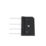 ECSiNG 10pcs GBJ2510 25A 1000V Pont Redresseur à Travers Trou Plat Diode Pont Redresseur pour Commutation Alimentation LED Lumiè