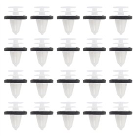 ECSiNG 30pcs Clips de Garniture Panneau de Carte de Porte W713297S300 4831516 Bande de Moulage Carrosserie Latérale de Voiture C