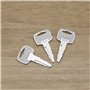 ECSiNG 6pcs Clés de Contact A5160 Clé de Contact de Chariot Élévateur 91A07-01910 Clé de Démarrage de Contact de Camion Compatib