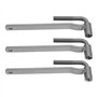 ECSiNG 3pcs Outil de Réglage Soupape de Moteur 8mm 9mm 10mm Hexagone 3.1mm 3mm 3.5mm Trou Carré Moto Moteur Vis Clé Outil de Sou