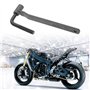 ECSiNG 3pcs Outil de Réglage Soupape de Moteur 8mm 9mm 10mm Hexagone 3.1mm 3mm 3.5mm Trou Carré Moto Moteur Vis Clé Outil de Sou