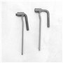 ECSiNG 3pcs Outil de Réglage Soupape de Moteur 8mm 9mm 10mm Hexagone 3.1mm 3mm 3.5mm Trou Carré Moto Moteur Vis Clé Outil de Sou
