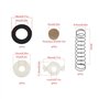 LT Easiyl 28Pcs Kit de Réparation de Trompette Pièces d'entretien d'instruments en Laiton Ressort de Valve de Trompette Rondelle