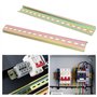 LT Easiyl Lot de 8 rails de guidage C45 en forme de U - 300 mm - Rail DIN à fente en métal - Rail de montage DIN pour relais, mo