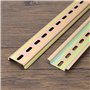 LT Easiyl Lot de 8 rails de guidage C45 en forme de U - 300 mm - Rail DIN à fente en métal - Rail de montage DIN pour relais, mo