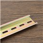 LT Easiyl Lot de 8 rails de guidage C45 en forme de U - 300 mm - Rail DIN à fente en métal - Rail de montage DIN pour relais, mo