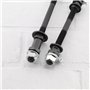 LT Easiyl 4pcs Essieux Solides de Vélo Essieu de Roue Avant Arrière de Vélo Axe de Moyeu de Roue de Vélo Outil de Accessoires po