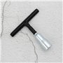 LT Easiyl Lot de 2 écrous papillon à poignée en T - Outil manuel d'installation de 4,5 mm - Outils pour vis à œil - Crochet en C