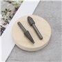 LT Easiyl 5 Pièces Lime Rotative en Acier Rapide Longueur 58.7mm Diamètre de La Poignée 6.2mm Embouts de Meuleuse Outils D'ébavu