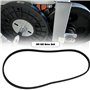 LT Easiyl 2 Pièces Courroies Trapézoïdales Métriques 3PJ610 en Caoutchouc à 3 Nervures Circonférence 610mm Pas de 2,34mm Courroi