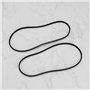 LT Easiyl 2 Pièces Courroies Trapézoïdales Métriques 3PJ610 en Caoutchouc à 3 Nervures Circonférence 610mm Pas de 2,34mm Courroi