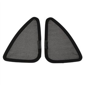LT Easiyl Lot de 2 Pare Soleil Triangulaires pour Fenêtre Arrière de Voiture 160 X 230 mm Pièce de Rechange pour Pare-Soleil Com