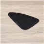 LT Easiyl Lot de 2 Pare Soleil Triangulaires pour Fenêtre Arrière de Voiture 160 X 230 mm Pièce de Rechange pour Pare-Soleil Com