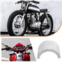 LT Easiyl Lot de 8 cales de guidon de moto en alliage d'aluminium de 25 mm à 22 mm Argenté