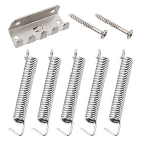 LT Easiyl 1 Jeu de Vis à Ressort pour Vibrato Vintage pour Guitare Pièce de Rechange 099-2084-000 Compatible avec Stratocaster S