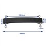 LT Easiyl Poignée d'amplificateur Dogbone Vintage avec Vis Poignée en Caoutchouc Souple Compatible avec Fender Amplificateur de 