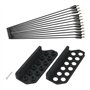 LT Easiyl 1 Paire de Supports Muraux pour Flèches Et Arcs 12 Flèches Adaptés Au Stockage de Flèches en Fibre de Verre Flèches en