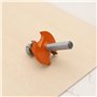 SG Store 8mm Fraise à Arrondir la Tige Outil de Travail du Bois Mèche de Routeur Standard Routeur de Fraise Accessoires pour Meu