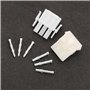 SG Store 4 Ensembles Kit de Connecteur de Fil Électrique Automobile 3 Broches Mâle Femelle Bornier Prise Borne de Fil pour Moto 