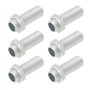 SG Store Lot de 6 Tiges d'extension Filetées avec 12 écrous M10 X 1 Longueur 30 mm pour Lampes Lustres Bougeoirs Et Autres Lampe