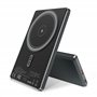 YISH Batterie Externe Mag-Safe Powerbank: 5000mAh Power Bank 9MM Slim Portable Chargeur sans Fil Batterie Induction avec Rapide