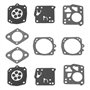 Briny River Lot de 2 joints de diaphragme de carburateur pour tondeuse à gazon compatibles avec Stihl TS400 Compatible avec Till