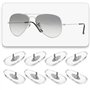 Briny River Lot de 5 paires de plaquettes de nez compatibles avec Ray-Ban RB3025 RB3016 RB3030 RB3447 RB3362 RB3183 RB8305