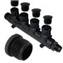 Briny River Lot de 4 capuchons d'obturation M12 pour connecteurs de type T NMEA 2000 pour protéger les interfaces inutilisées