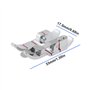 Briny River Pied-de-biche 1/4" pour Machine à Coudre 820542096 820925096 Compatible avec Pfaff des Groupes B C D E F G J Et K Le