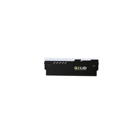 Gelid Solution Lot de 2 kits de refroidissement de mémoire vive Lumen RGB – Mode RVB entièrement automatique – Dissipateur therm