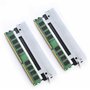 Gelid Solution Lot de 2 kits de refroidissement de mémoire vive Lumen RGB – Mode RVB entièrement automatique – Dissipateur therm