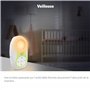 LeapFrog LF80 Babyphone Surveillance Audio Babyphone Numérique avec Deux Batteries Longue Portée Babyphone sans Caméra Capteur d