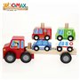 Camion porte-véhicules et Voitures 25 x 13 x 6 cm (6 Unités)