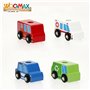 Camion porte-véhicules et Voitures 25 x 13 x 6 cm (6 Unités)