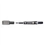 5 mm Pointe extra fine marqueur pour tableau blanc avec effaceur – Noir
