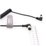 SZRMCC DC 2.5mm à Angle Droit Hirose 4 Broches câble d'alimentation enroulé mâle pour appareils sonores 688644633 Zoom F4 F8 Zax