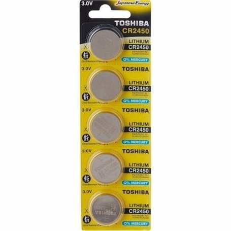 Piles Rechargeables Toshiba CR2450-PW-BP-5 3 V